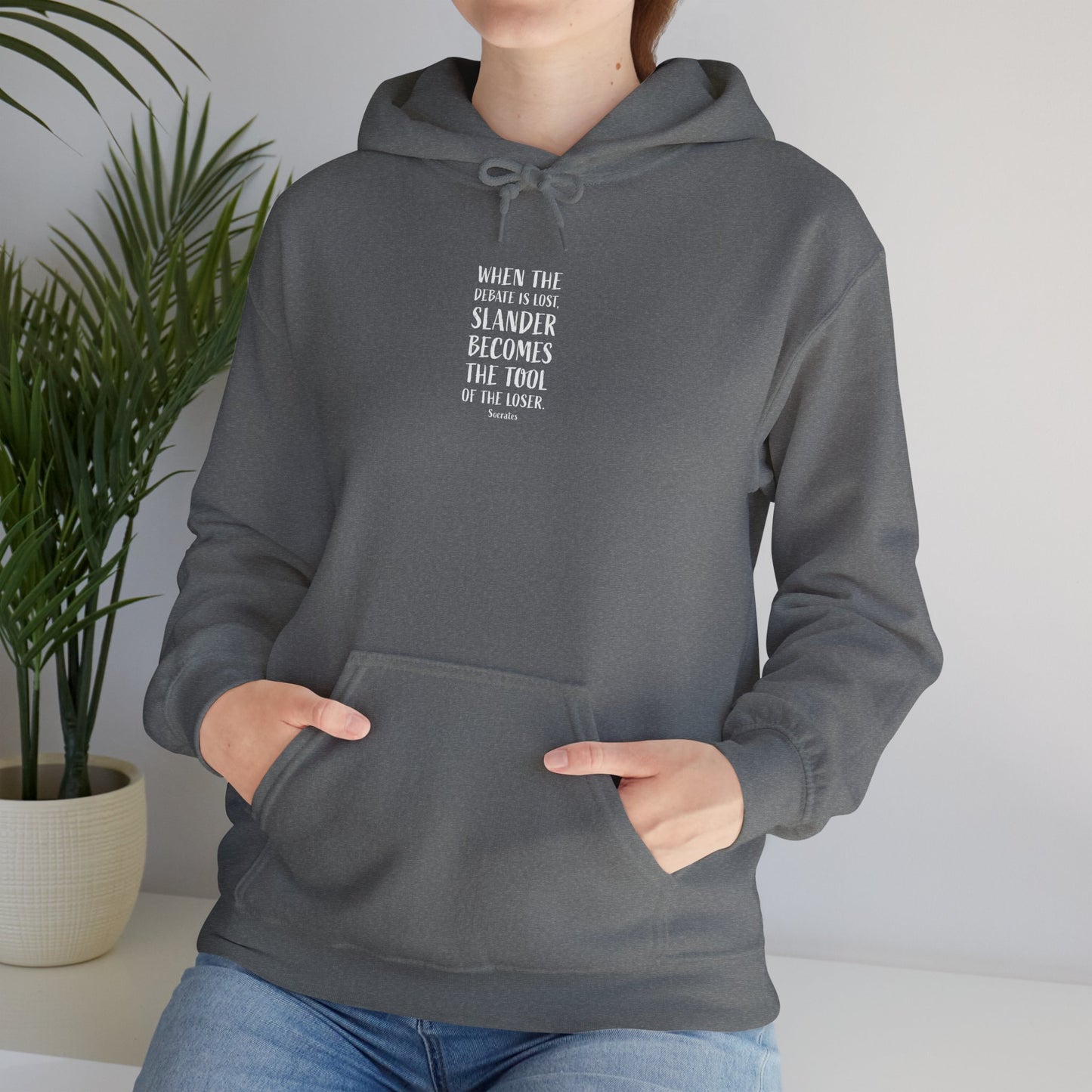 Quote Socrates, Hoodie