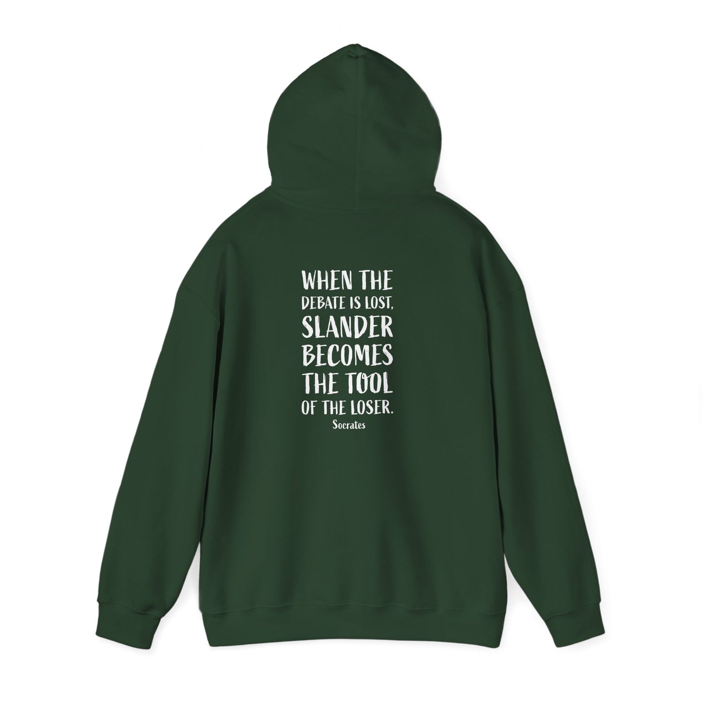 Quote Socrates  | Cozy Hoodie
