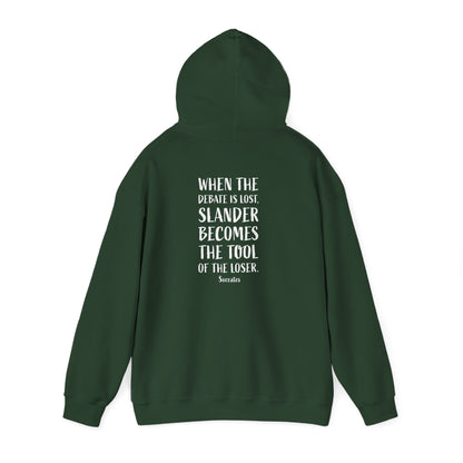 Quote Socrates  | Cozy Hoodie