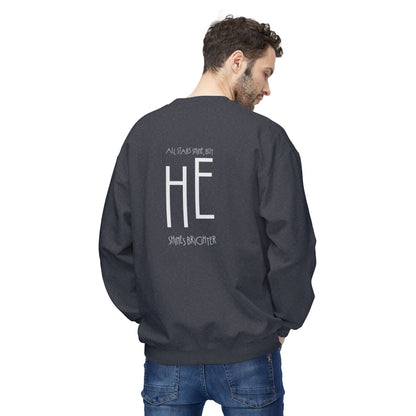 HE Shines Brighter | Cozy Crewneck Sweatshirt