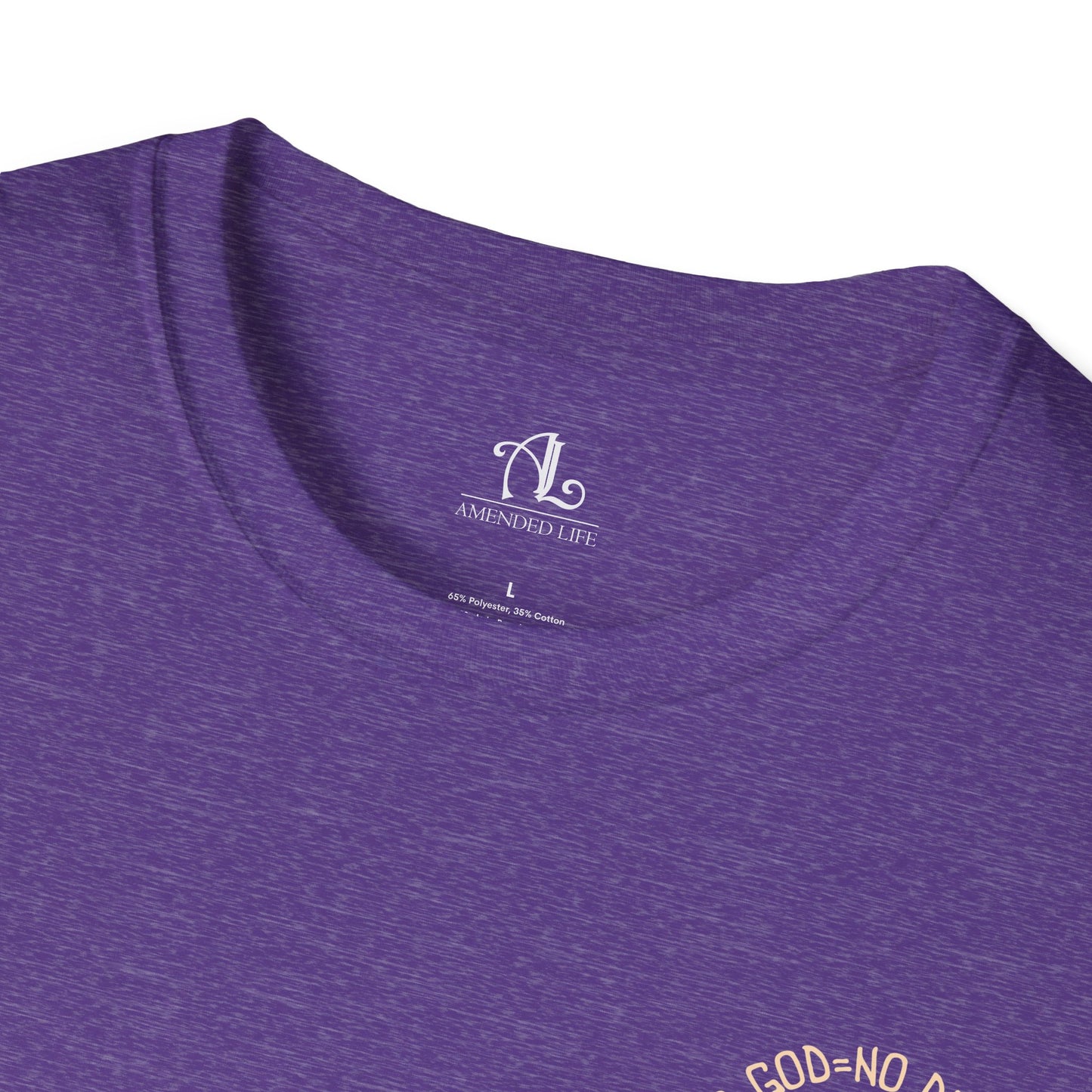 No God No Peace Know God Know Peace, Soft Tee