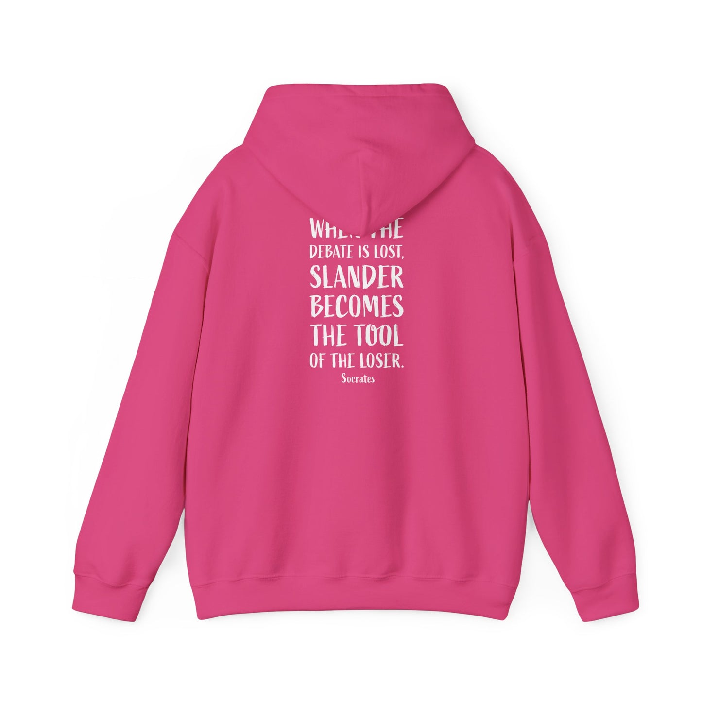 Quote Socrates  | Cozy Hoodie