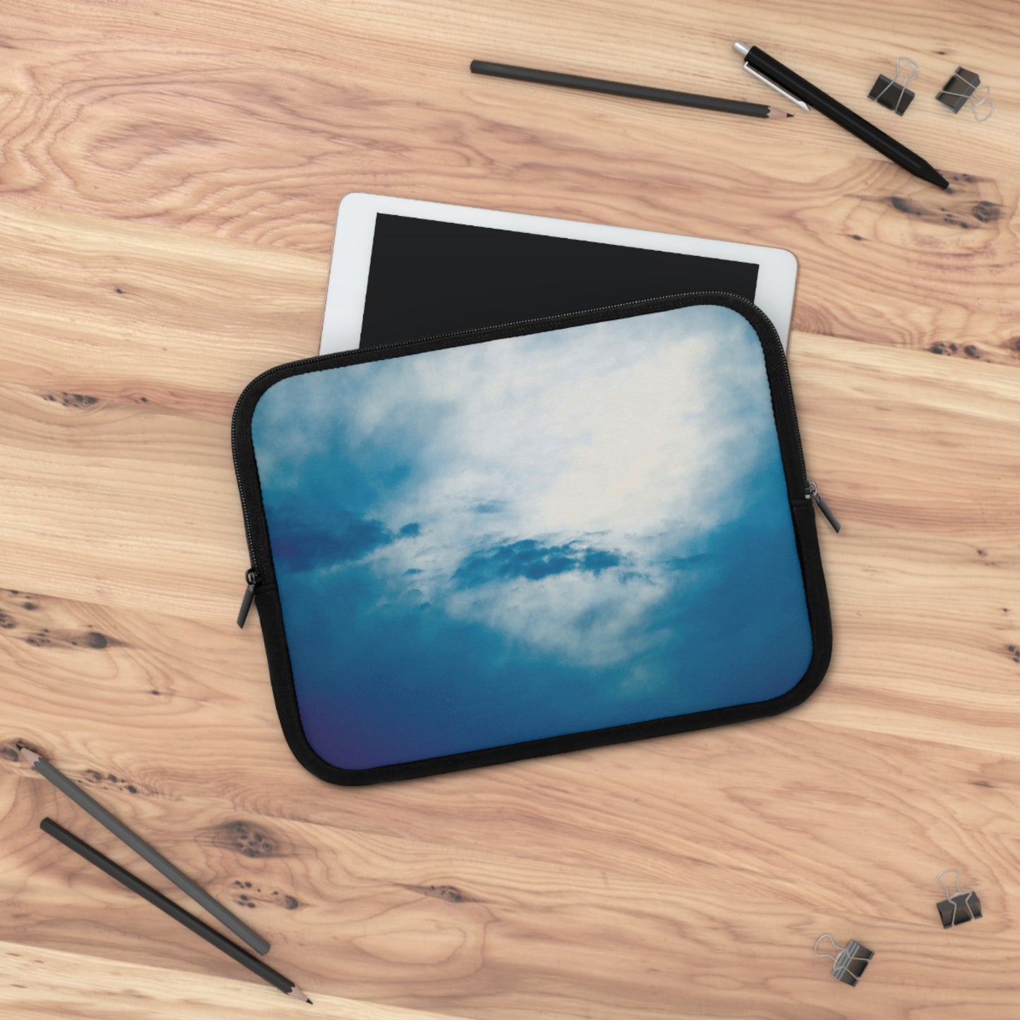 Deep Waters Above | Blue Protective Case for Laptops and Tablets