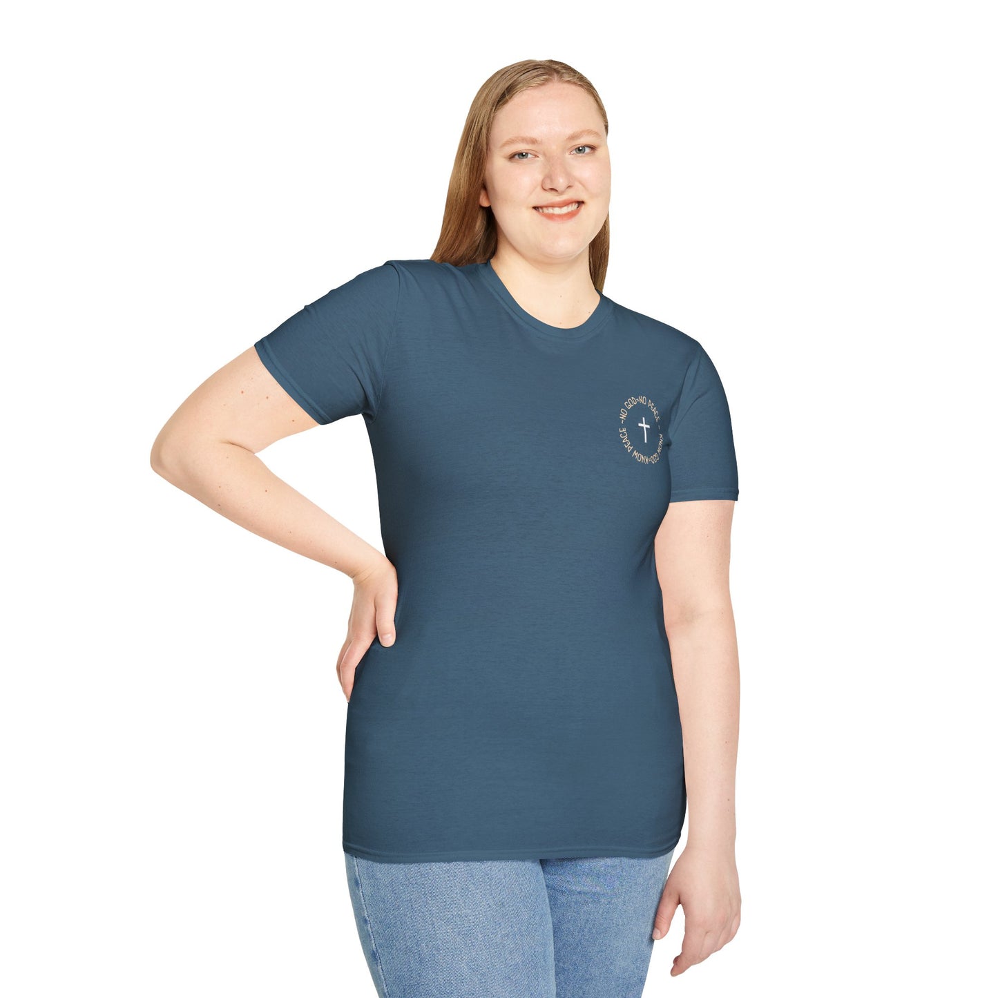 No God No Peace Know God Know Peace, Soft Tee