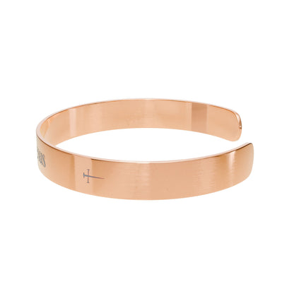 Following Jesus | Faith & Strength Cuff Bracelet