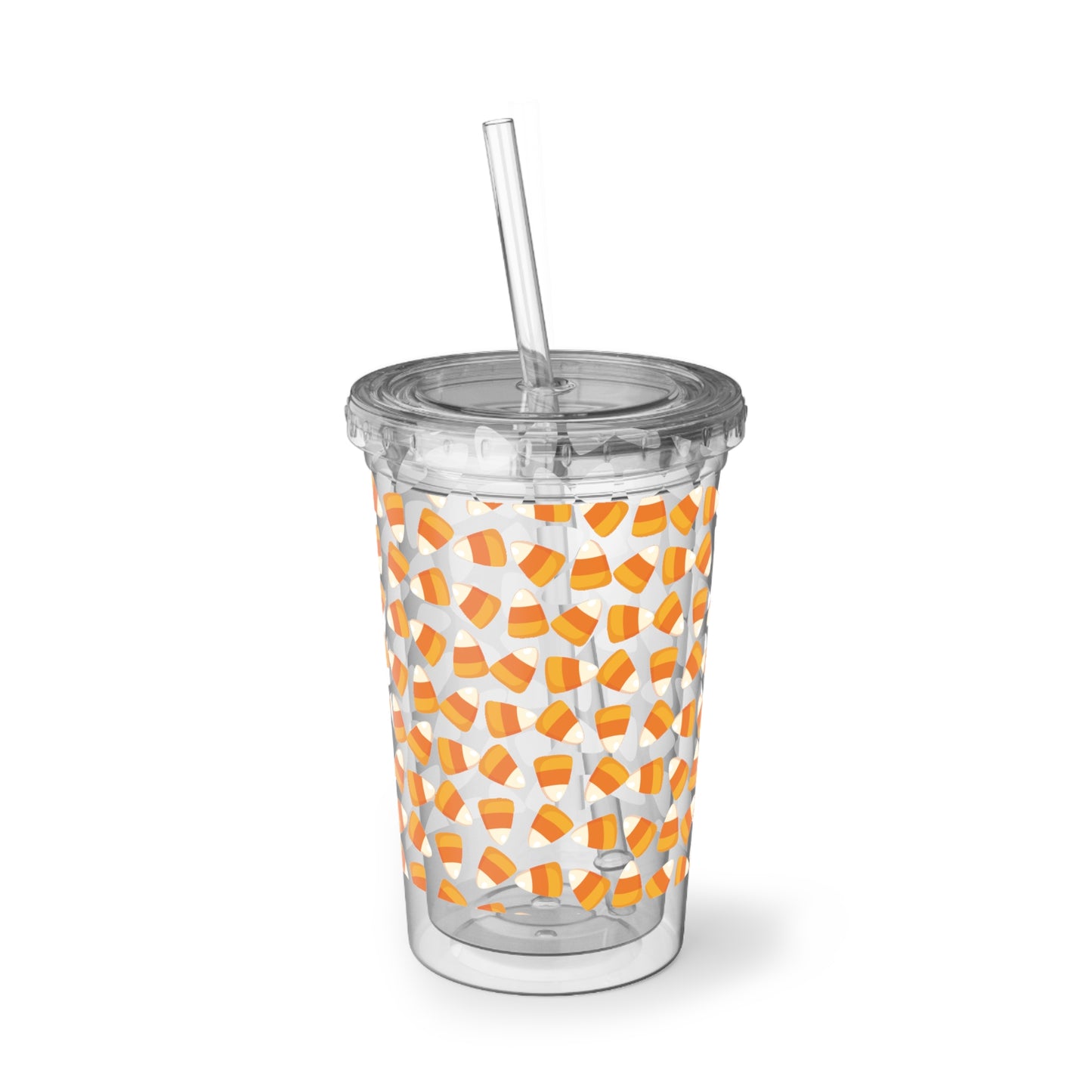 Candy Corn  16oz Acrylic Tumbler