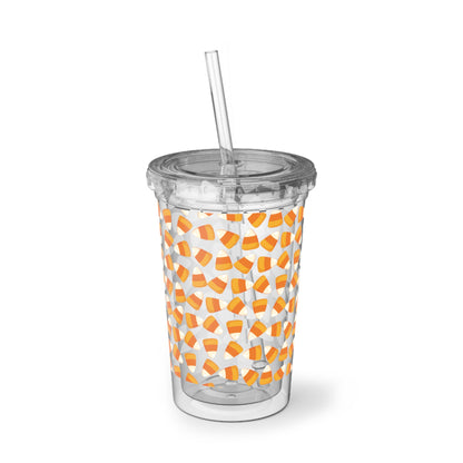Candy Corn  16oz Acrylic Tumbler