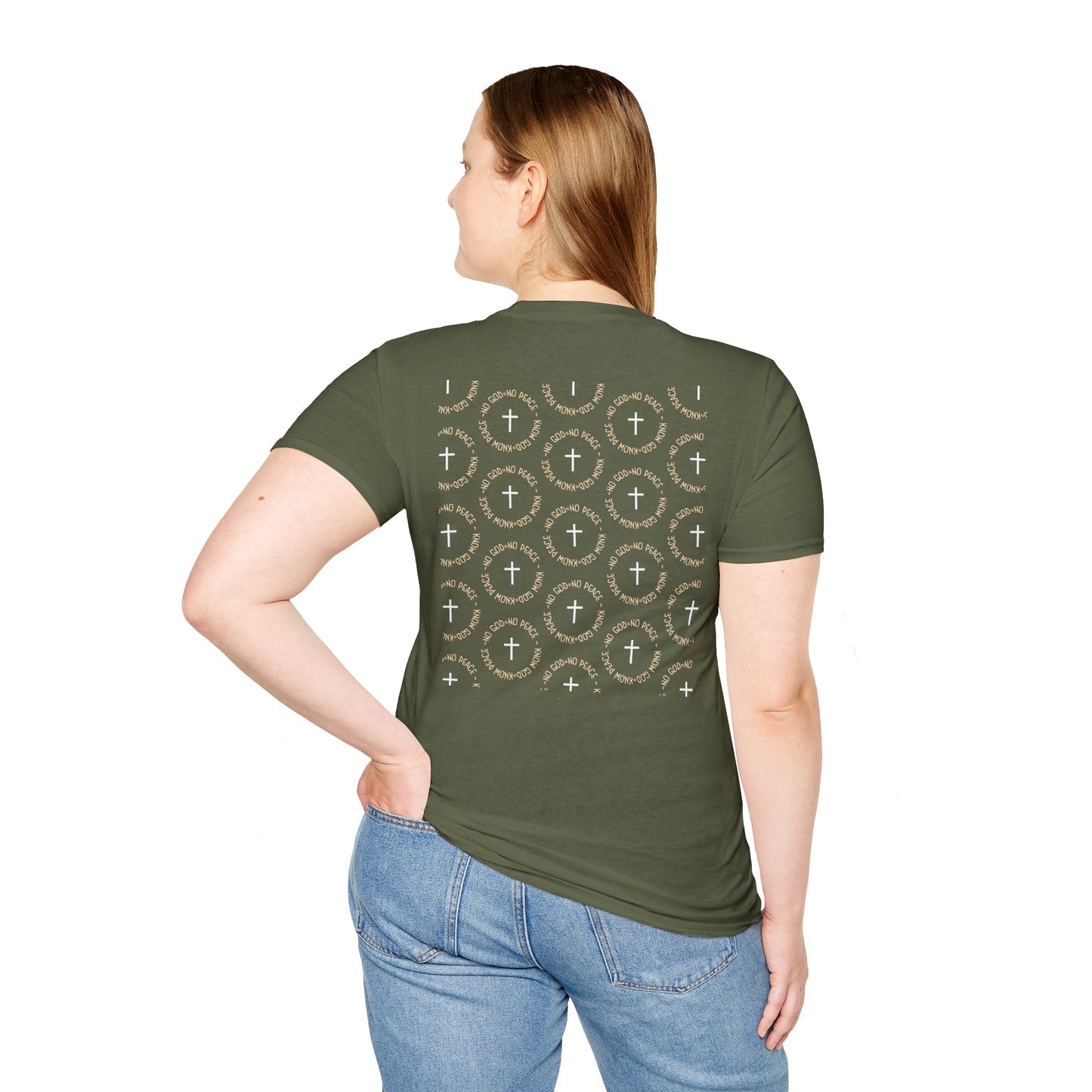 No God No Peace Know God Know Peace, Soft Tee