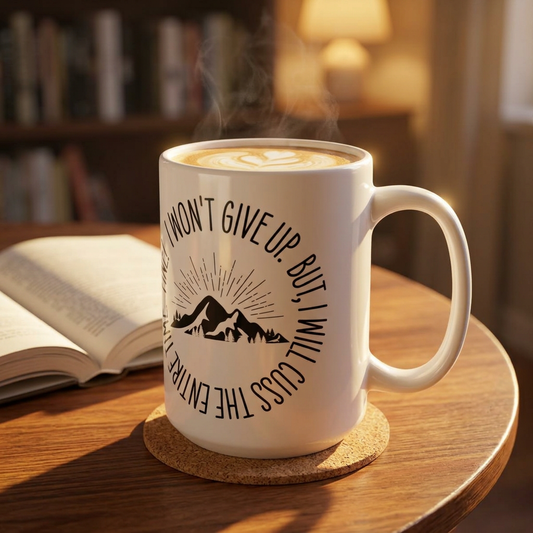 Won't Give Up, Mug
