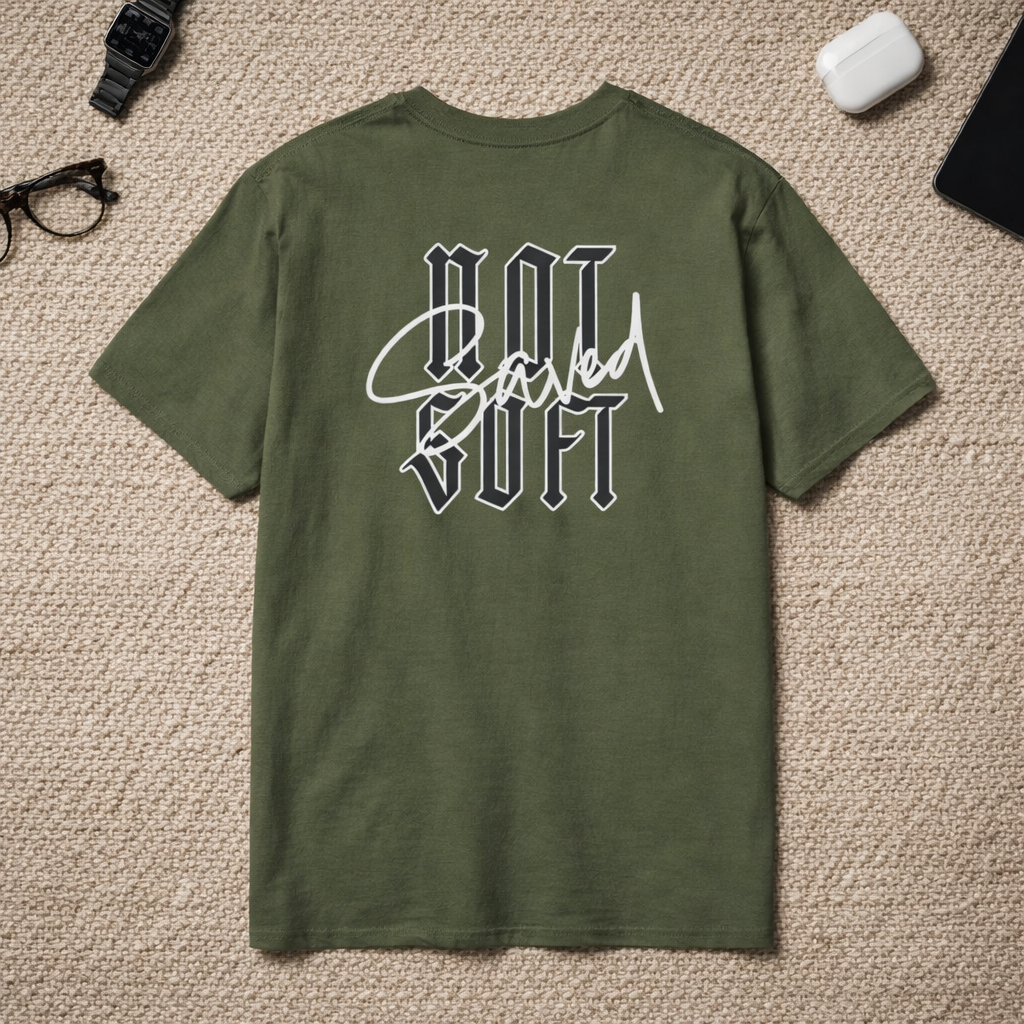 Saved Not Soft, Tee