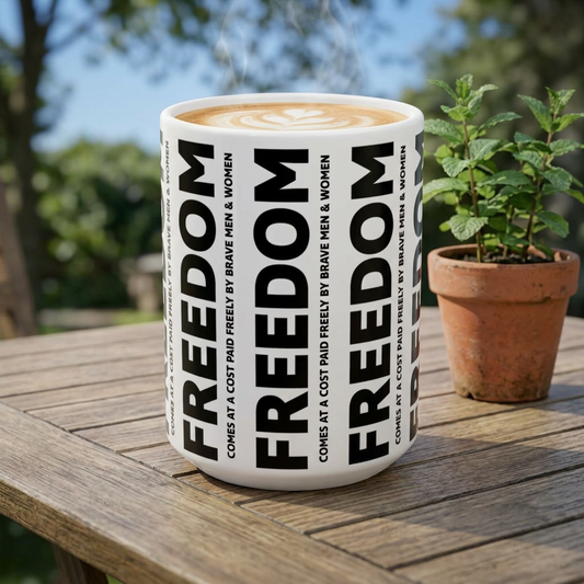 Freedom, Mug
