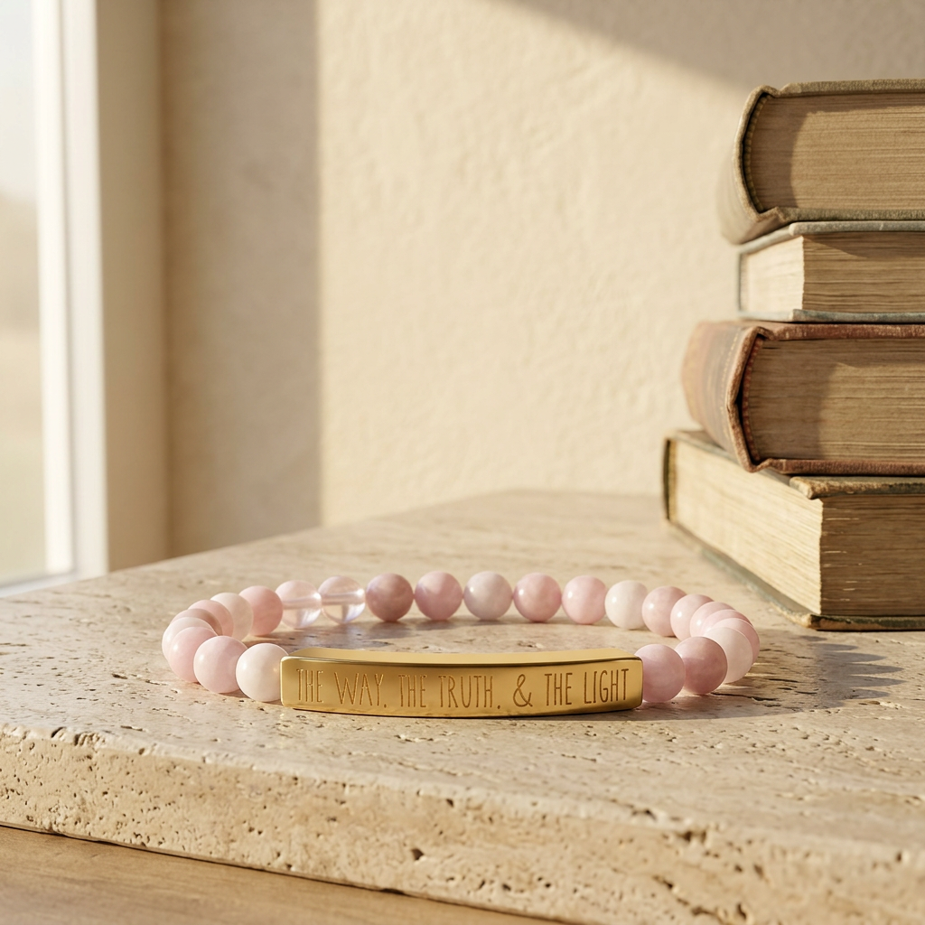 The Way, The Truth, and The Light, Beaded Bracelet