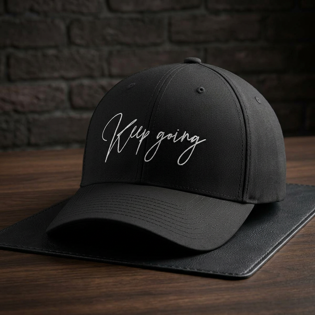 Keep Going, Fitted Hat