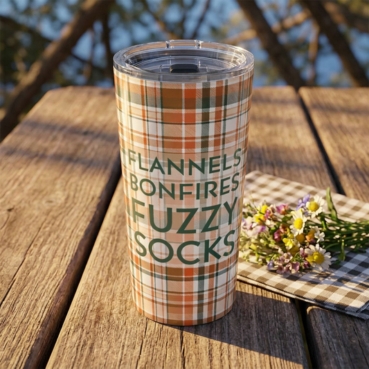 Plaid Perfection, Tumbler