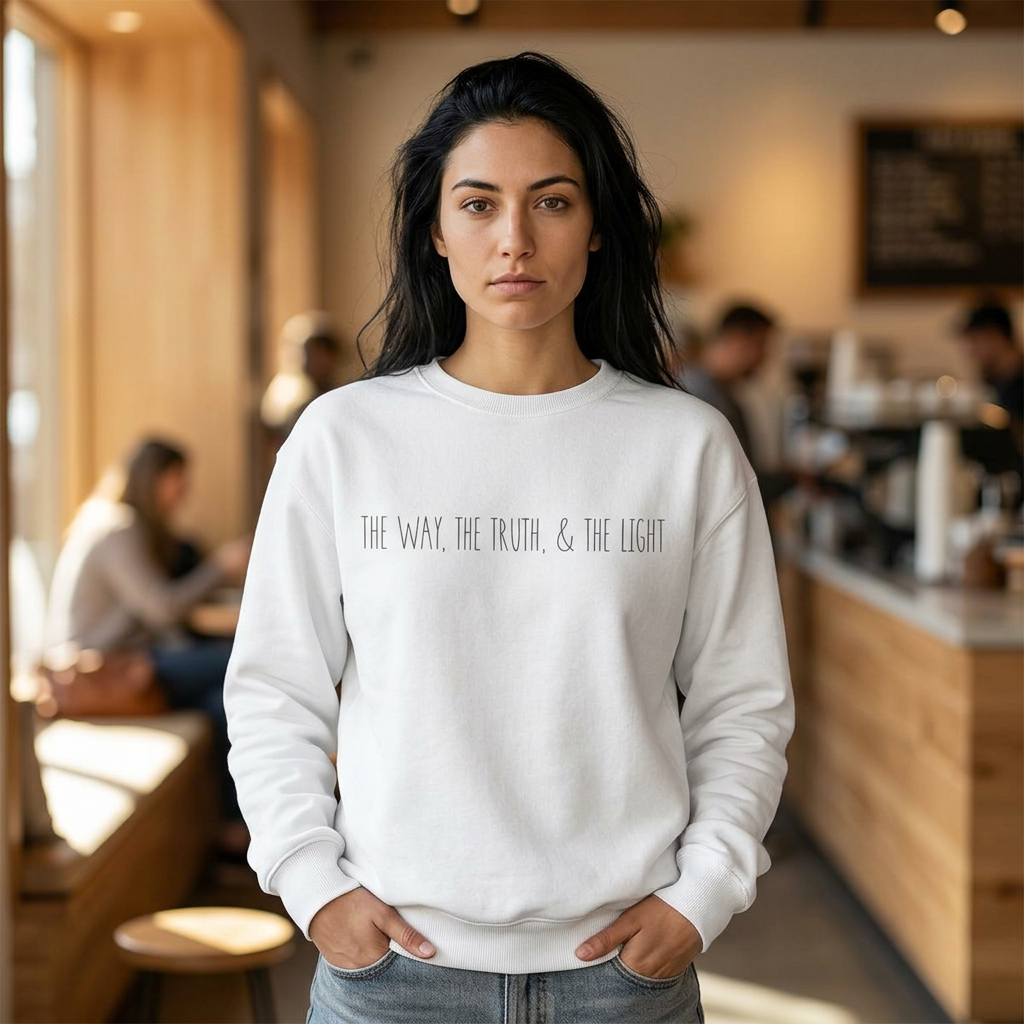 The Way, The Truth & The Light, Sweatshirt