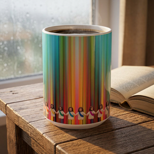 Color Me Redeemed, Mug