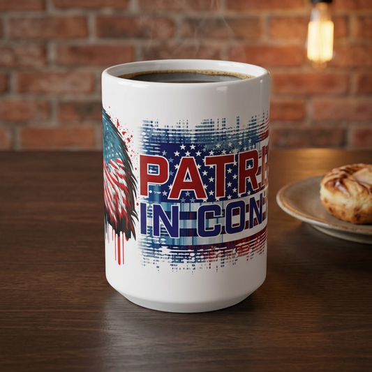 Patriots In Control, Mug