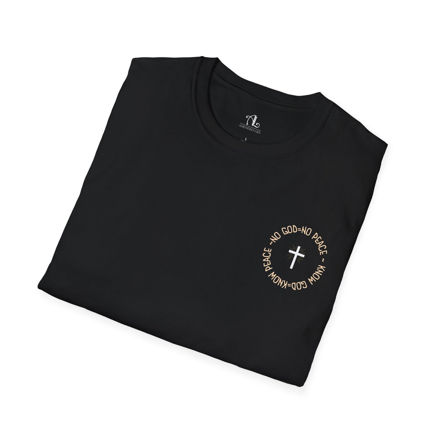 No God No Peace Know God Know Peace, Soft Tee