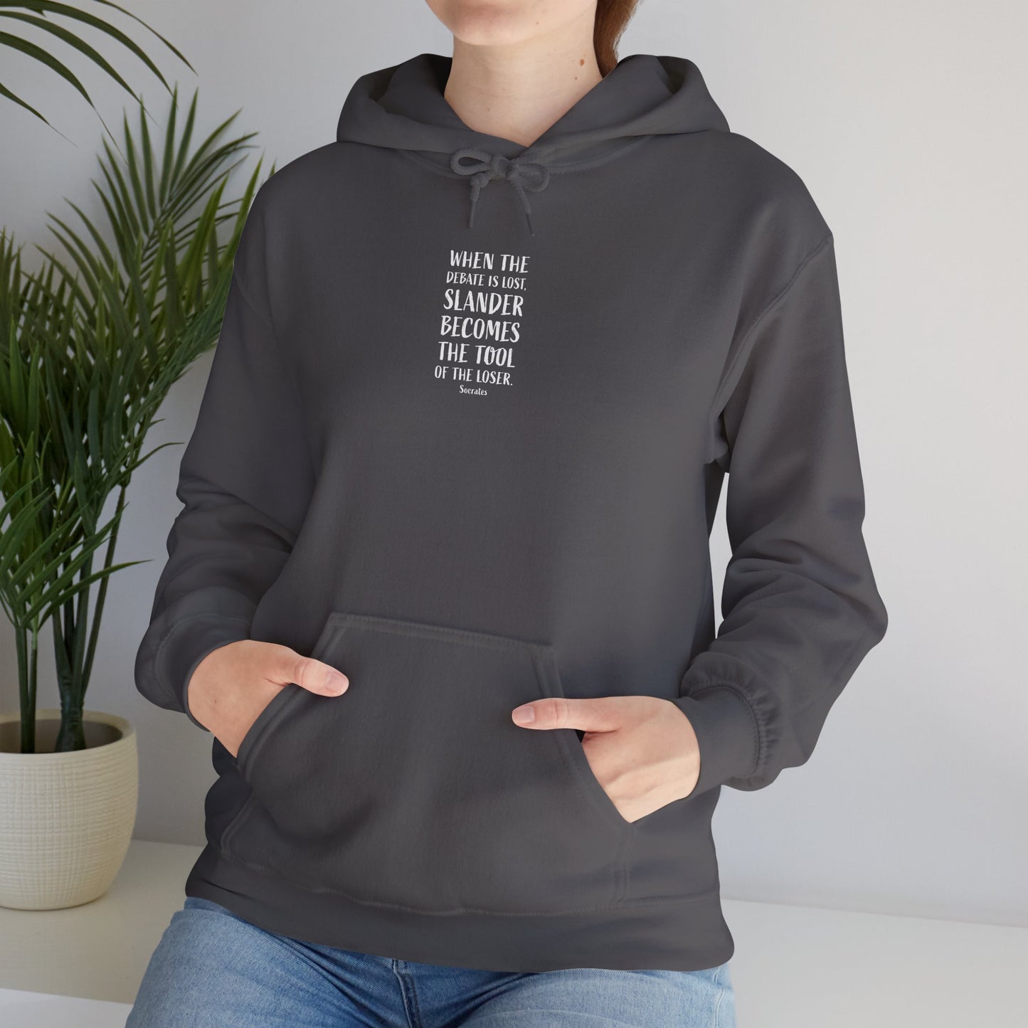 Quote Socrates, Hoodie
