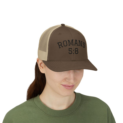 Romans 5:8 | Trucker Hat