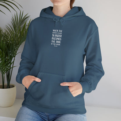 Quote Socrates  | Cozy Hoodie