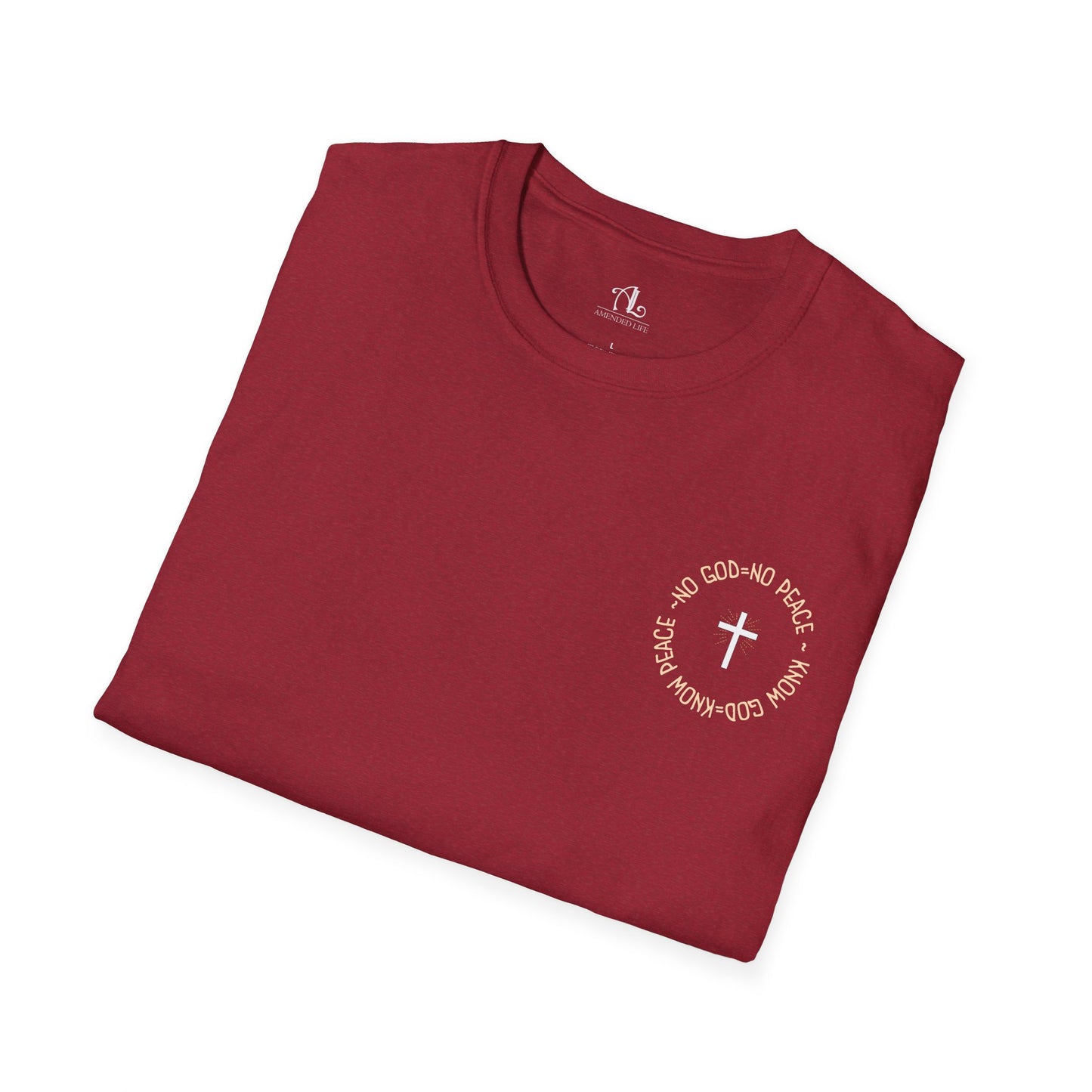 No God No Peace Know God Know Peace, Soft Tee