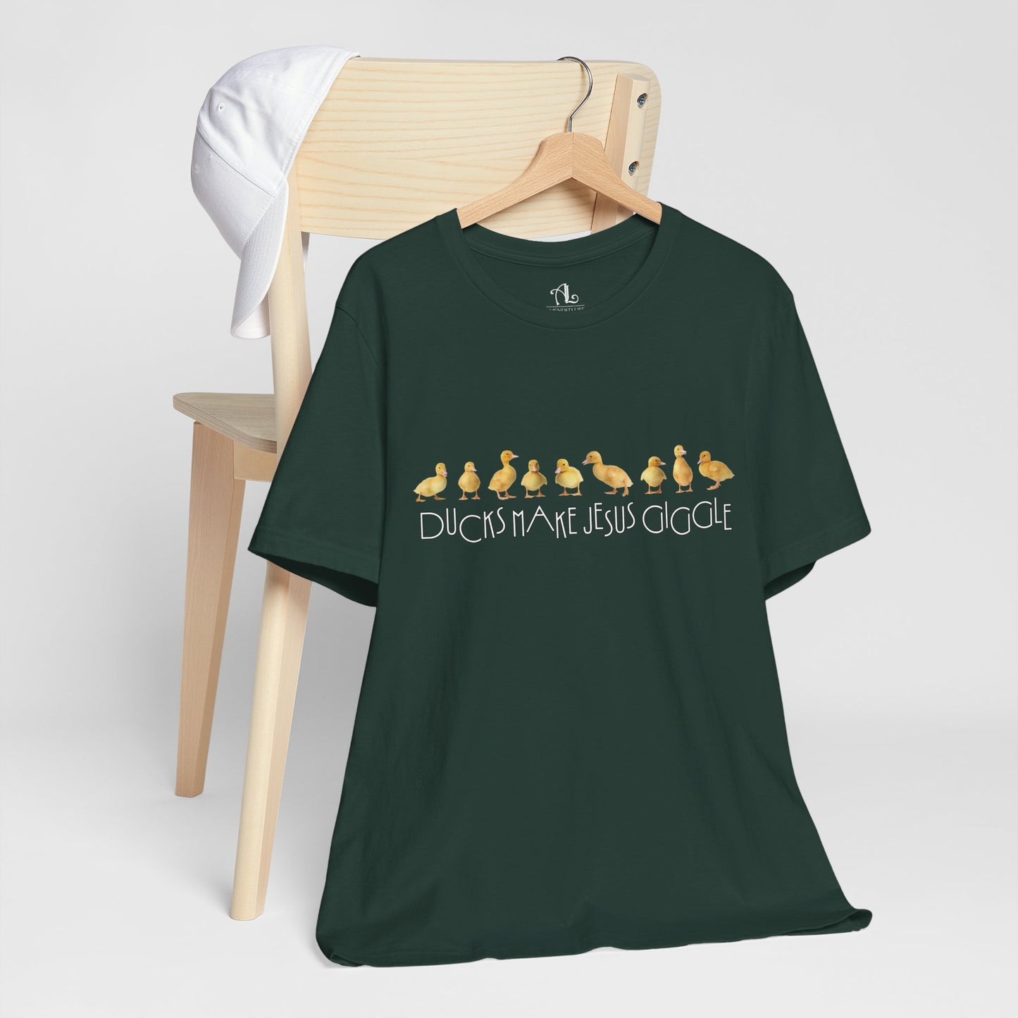 Ducks Make Jesus Giggle, Soft Tee