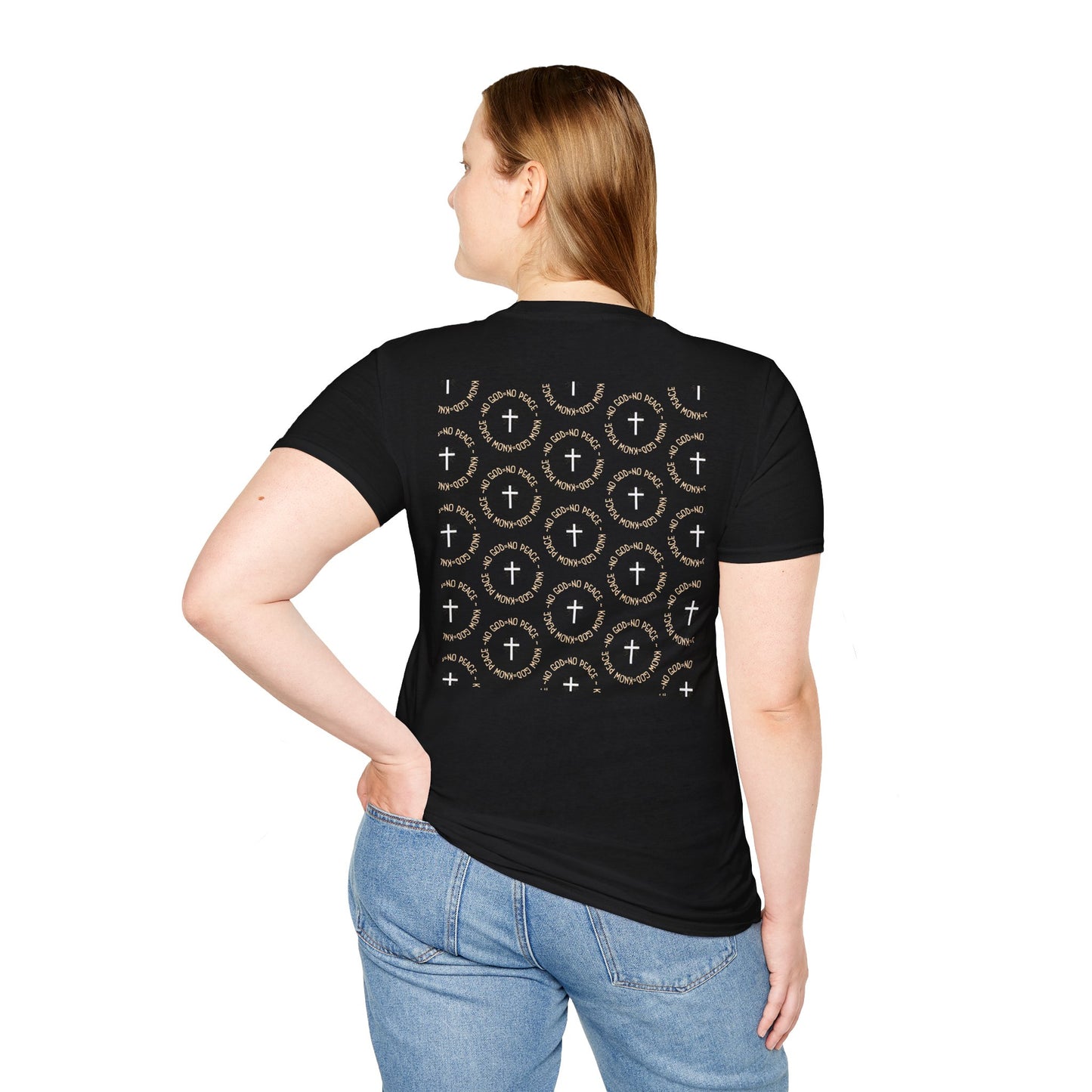 No God No Peace Know God Know Peace, Soft Tee