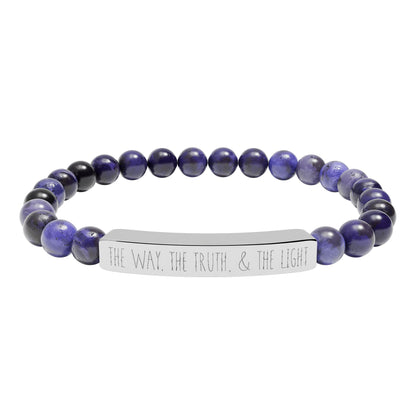 The Way, The Truth, and The Light, Beaded Bracelet