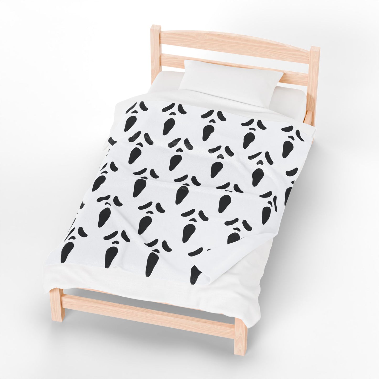 Scream Face | Plush Blanket