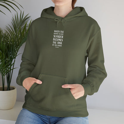 Quote Socrates  | Cozy Hoodie