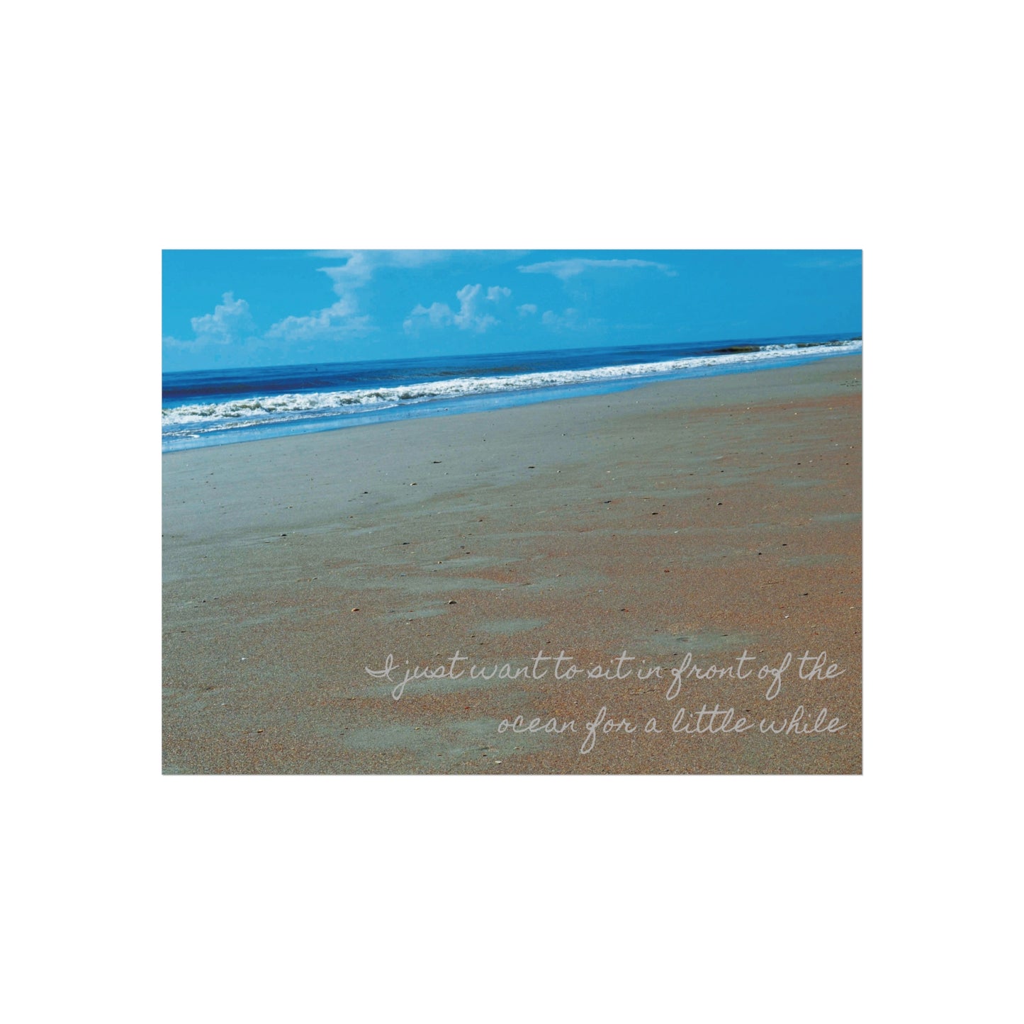 I Just Want To Sit | Fine Art Poster