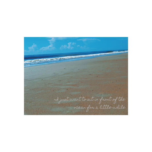 I Just Want To Sit | Fine Art Poster