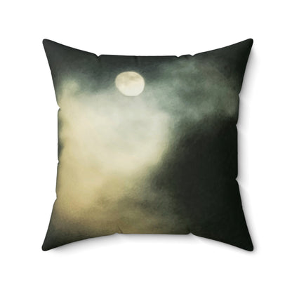 Ghostly Moon | Pillow with Removable Cover