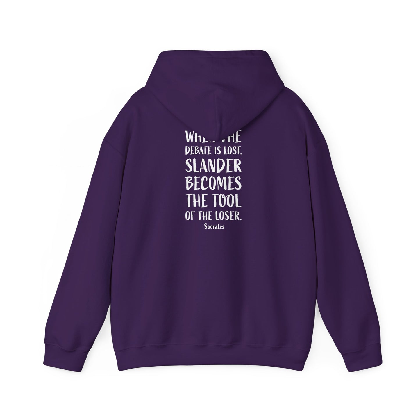 Quote Socrates  | Cozy Hoodie