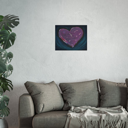 "The Strongest Hearts Have the Most Scars" | Fine Art Poster