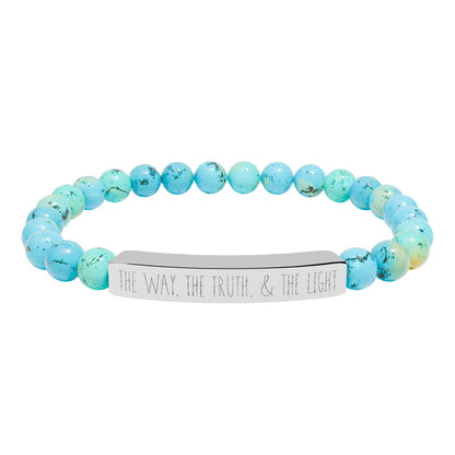 The Way, The Truth, and The Light, Beaded Bracelet