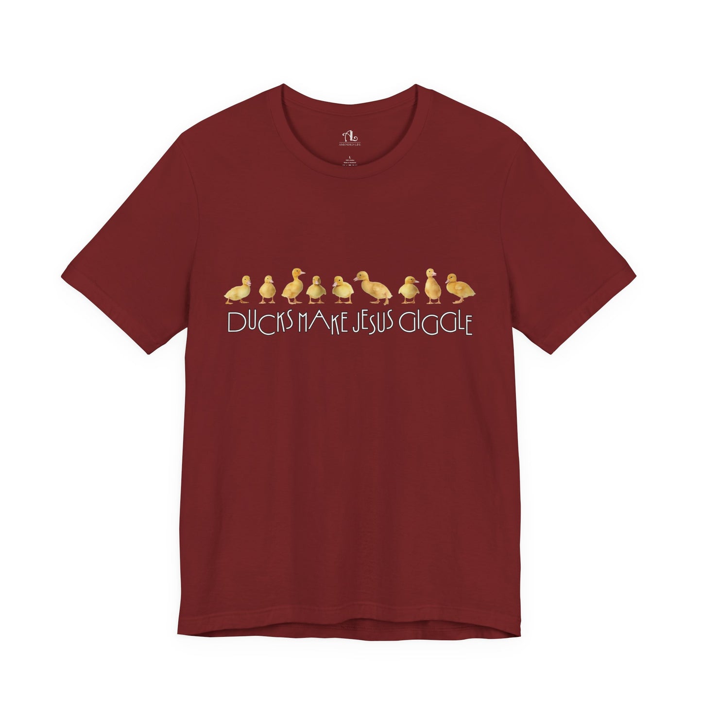 Ducks Make Jesus Giggle, Soft Tee