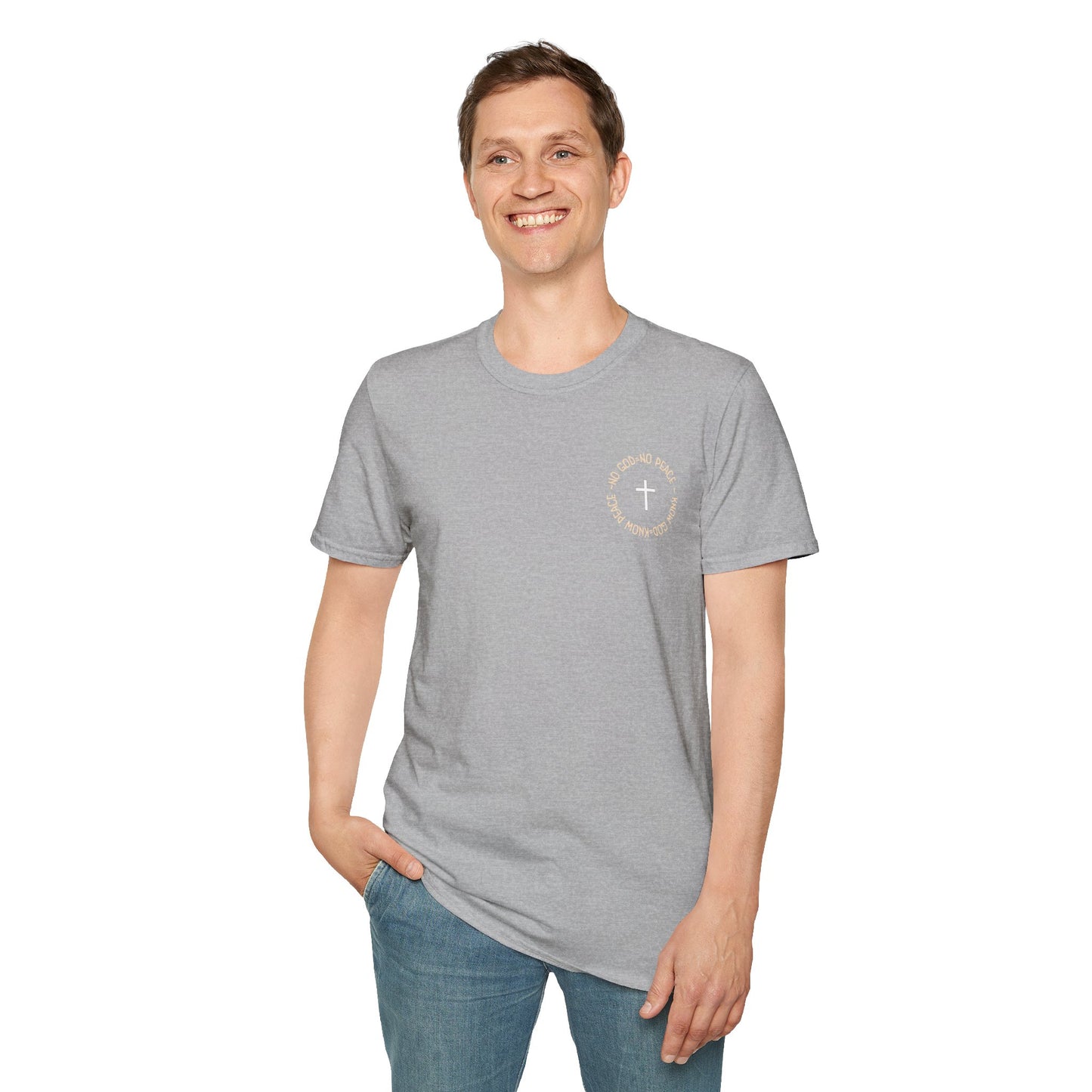 No God No Peace Know God Know Peace, Soft Tee