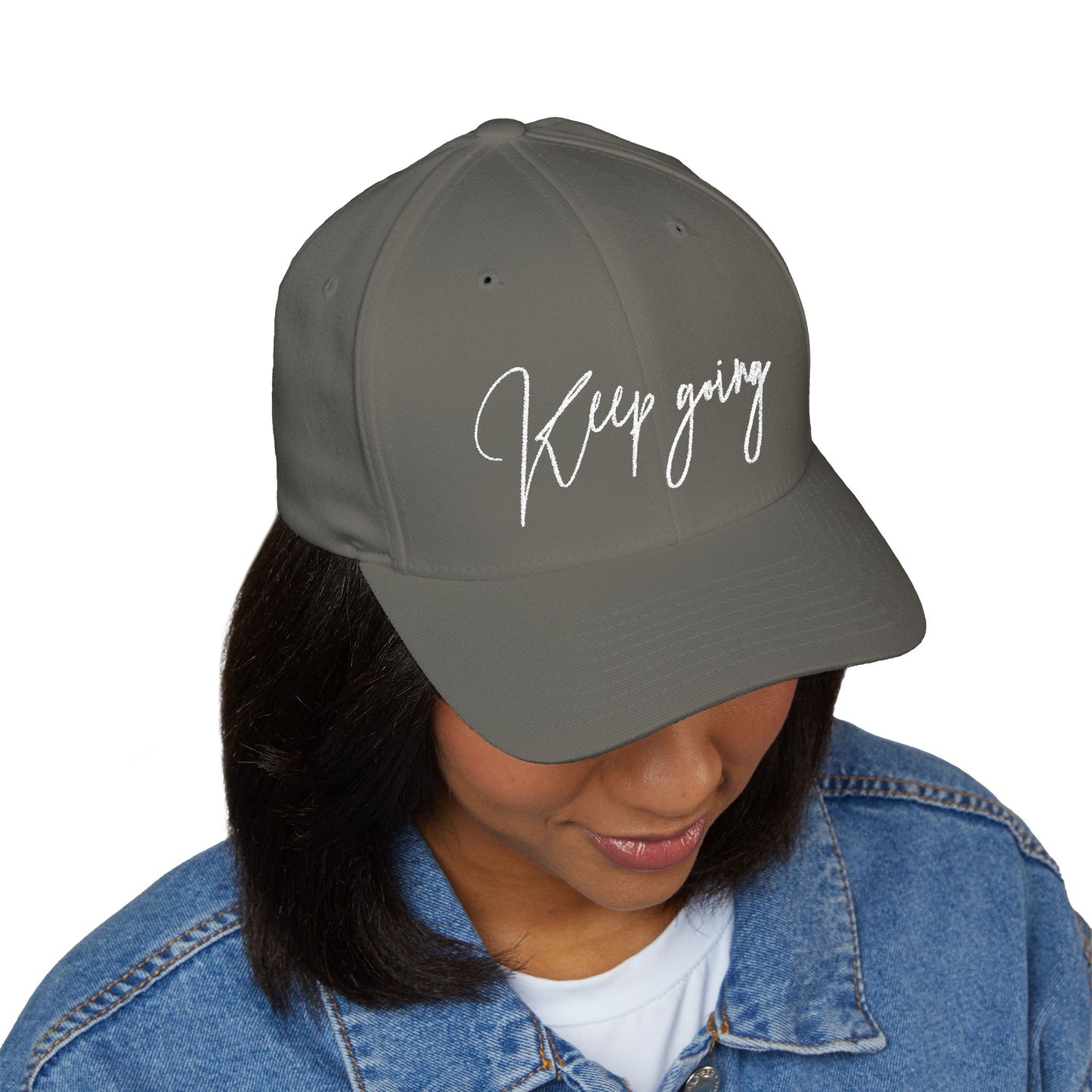 Keep Going | Closed Back, Fitted Hat