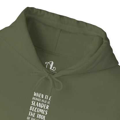 Quote Socrates  | Cozy Hoodie