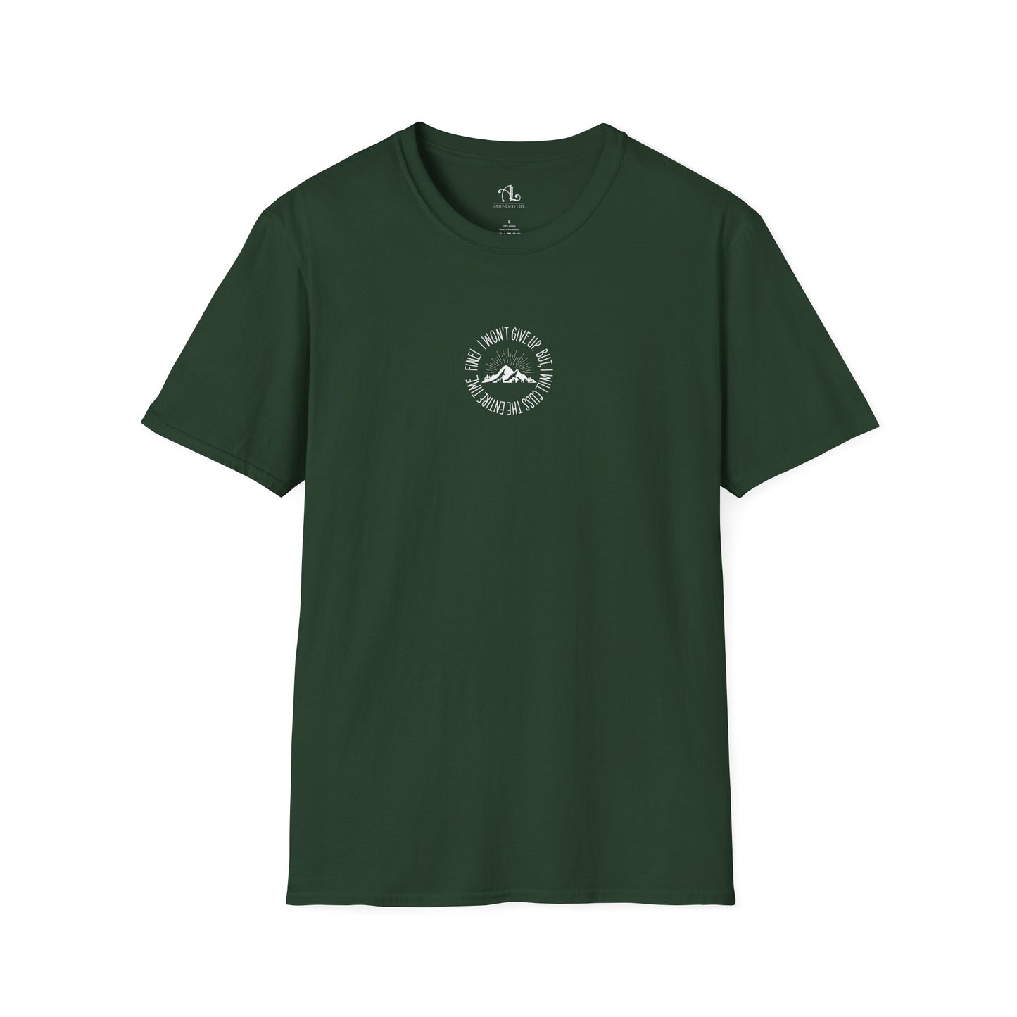 Won't Give Up, Soft Tee