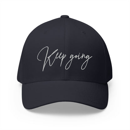 Keep Going | Closed Back, Fitted Hat