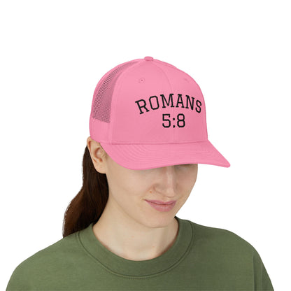 Romans 5:8 | Trucker Hat