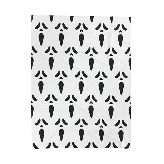 Scream Face | Plush Blanket