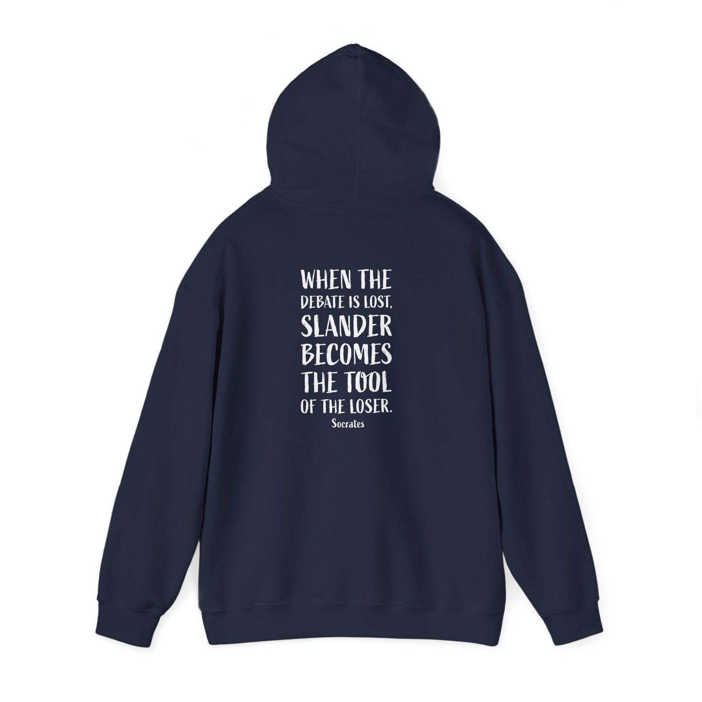 Quote Socrates  | Cozy Hoodie