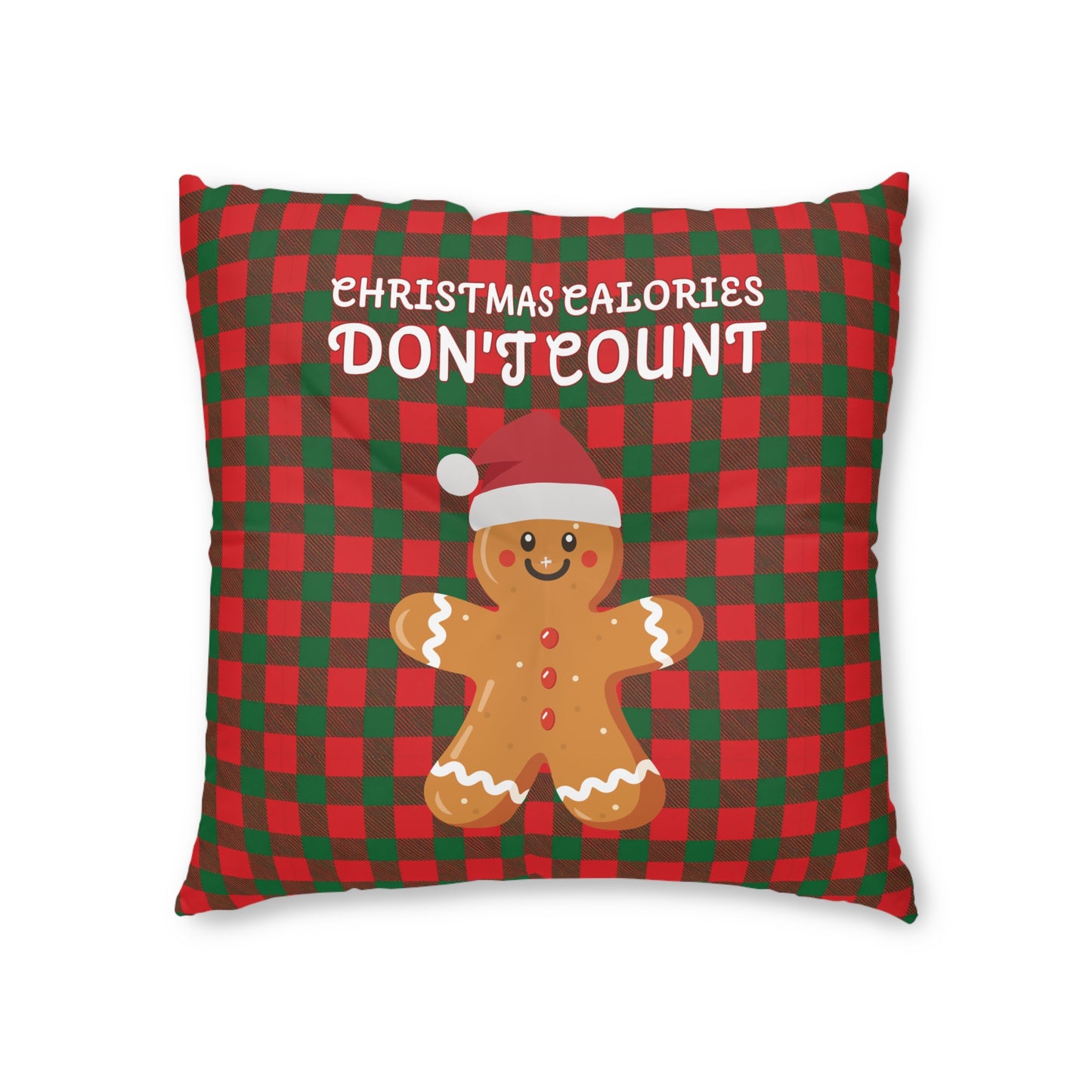 Mr. Frosty Crumbs Christmas Floor Pillow