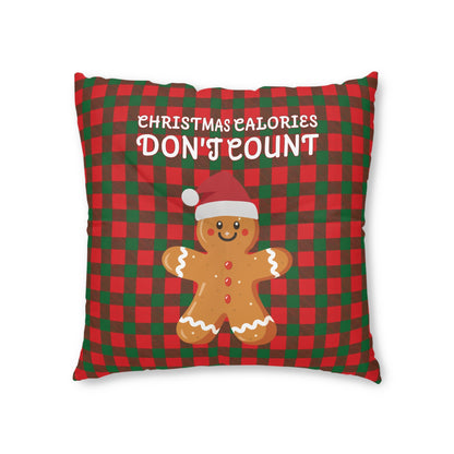 Mr. Frosty Crumbs Christmas Floor Pillow