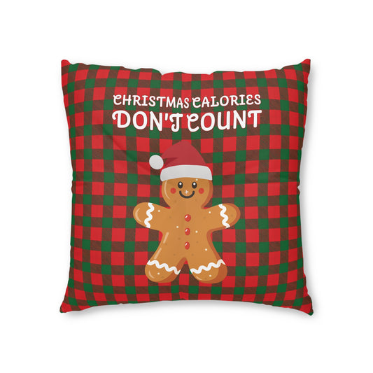Mr. Frosty Crumbs Christmas Floor Pillow