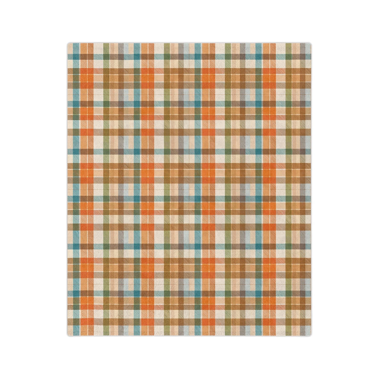 Golden Glen | Velveteen Fleece Blanket